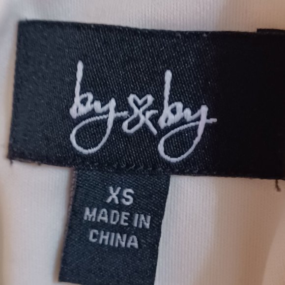 Dress by and by white with silver -size s - Picture 5 of 6